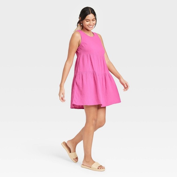Target Tiered Gauzy Tank Dress 